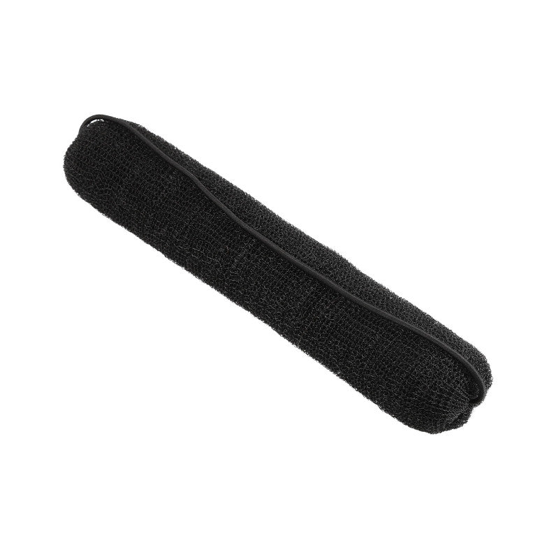 LUSSONI Náplň do drdolu s gumičkou, černá, 230 mm #2