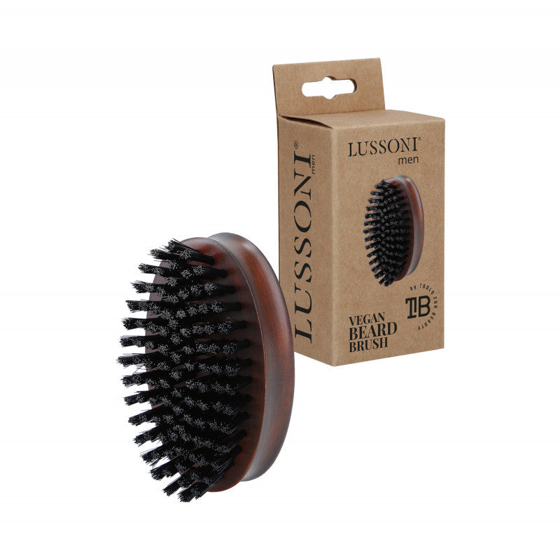 LUSSONI MEN Brosse à barbe Vegan, Ovale