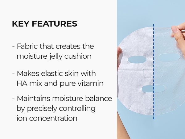 DR.MELAXIN AQUA ION LINE Feuchtigkeitsspendende Gelmaske 5 x 25 g #5