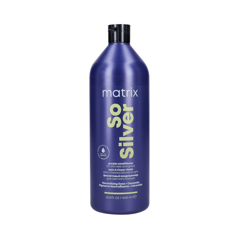 MATRIX TOTAL RESULTS COLOR OBSESSED SO SILVER Odżywka do włosów blond i siwych 1000 ml