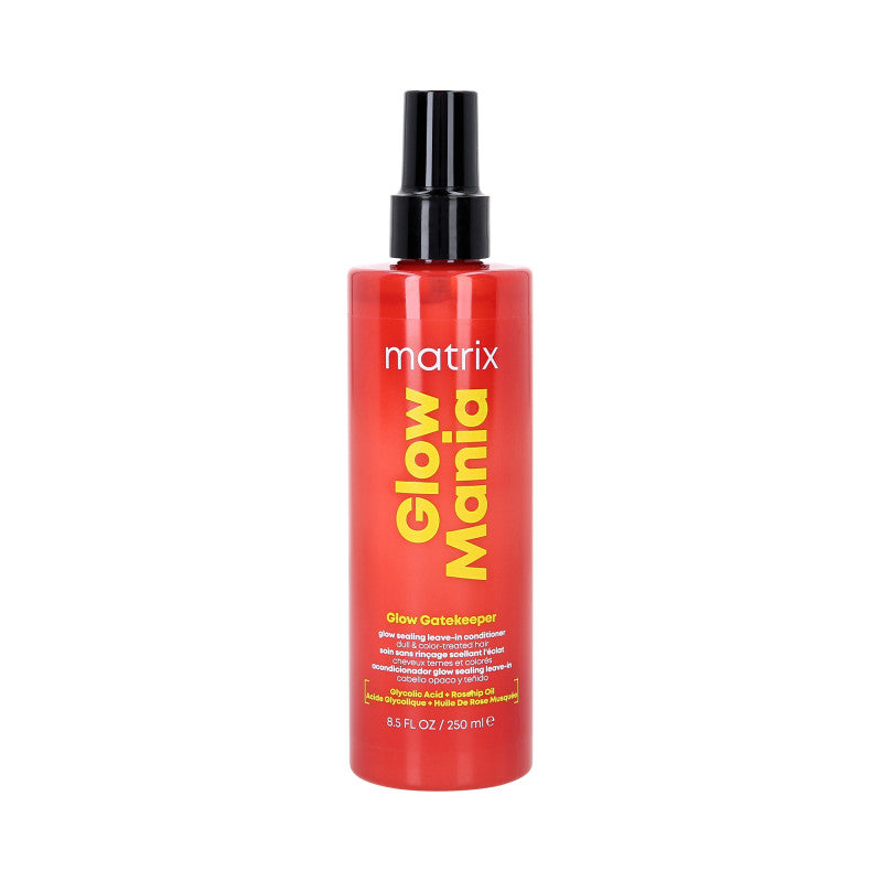 MATRIX TOTAL RESULTS GLOW MANIA Lesklý bezoplachový sprej na barvené vlasy 250 ml