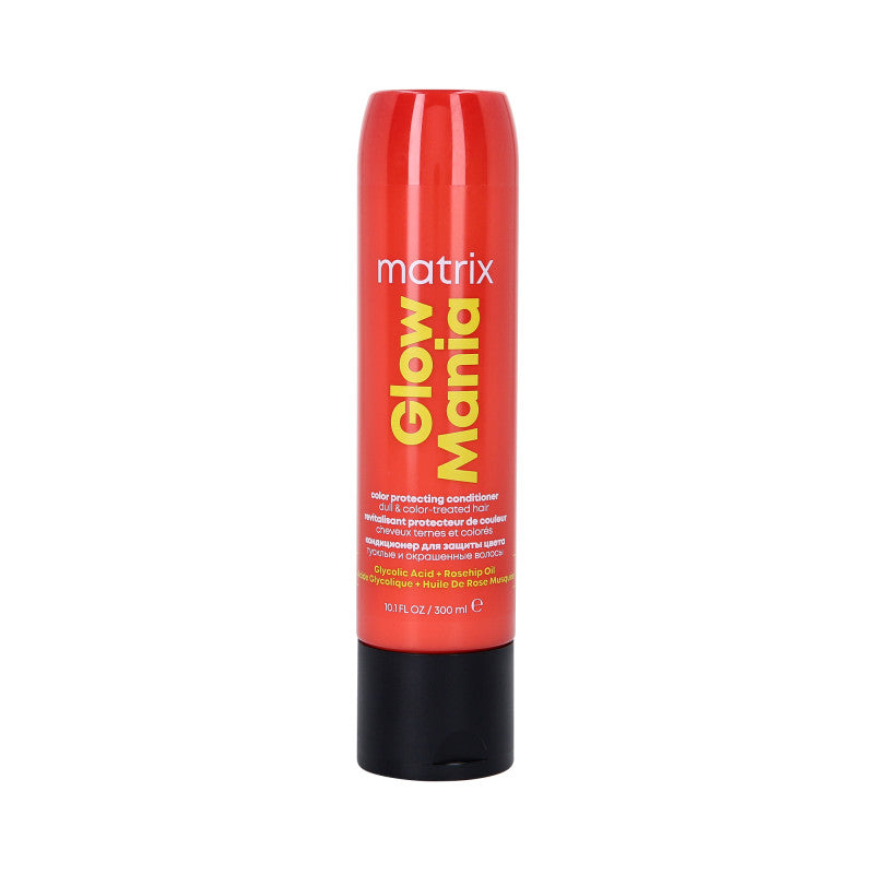 MATRIX TOTAL RESULTS GLOW MANIA Kondicionér chránící a dodávající lesk barveným vlasům 300 ml