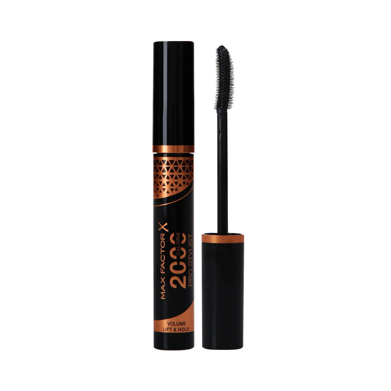 MAX FACTOR 2000 CALORIE PRO STYLIST Prodlužující řasenka Black 9 ml