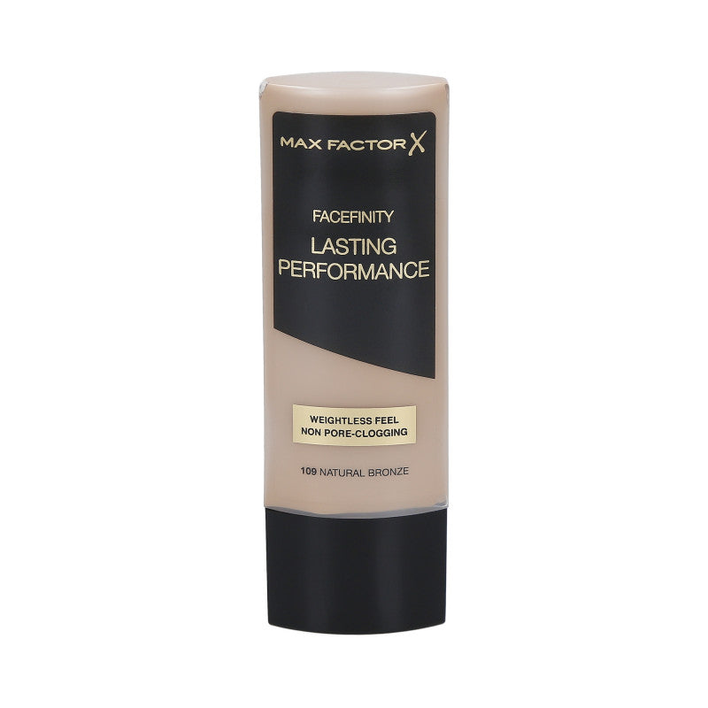 MAX FACTOR LASTING PERFORMANCE Dlouhotrvající make-up se silným krytím 109 Natural Bronze 35ml