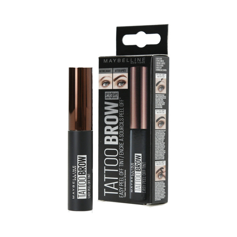 MAYBELLINE TATTOO BROW Trwały żel do brwi Dark Brown