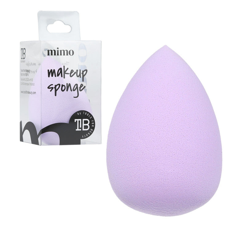 MIMO Éponge à maquillage goutte - violet