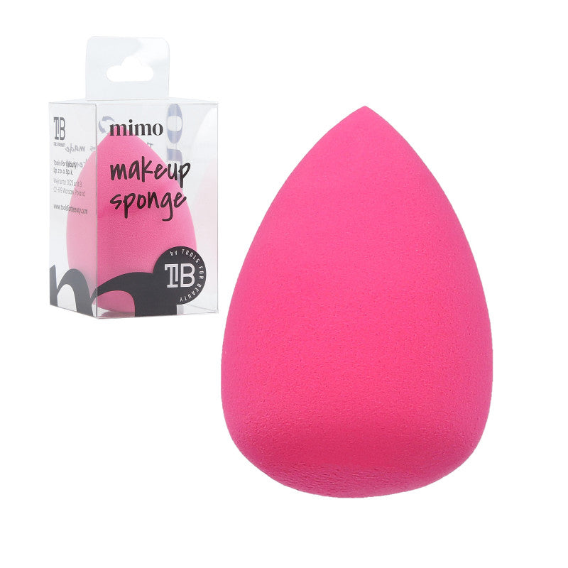 MIMO houbička na make-up, dešťová kapka, růžová