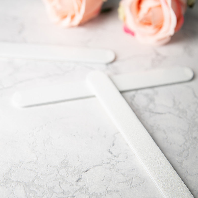 MIMO Pilník na nehty, bílý, 100/180 #2