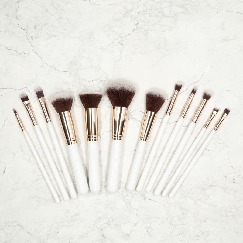 MIMO Sada 12 štětců na make-up, bílé #3