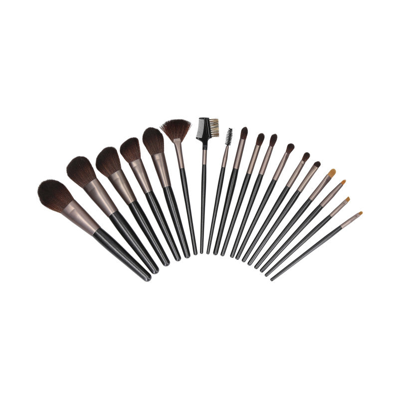 MIMO set di 9 pennelli per trucco, Bianco #3