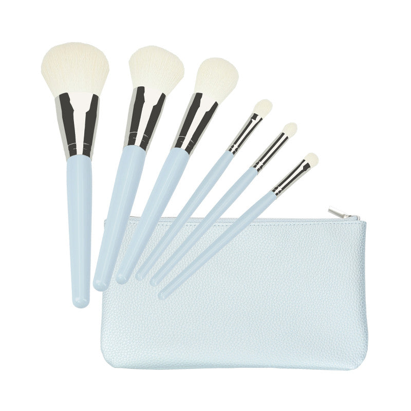 MIMO 6 pcs pinceau de maquillage Set, bleu