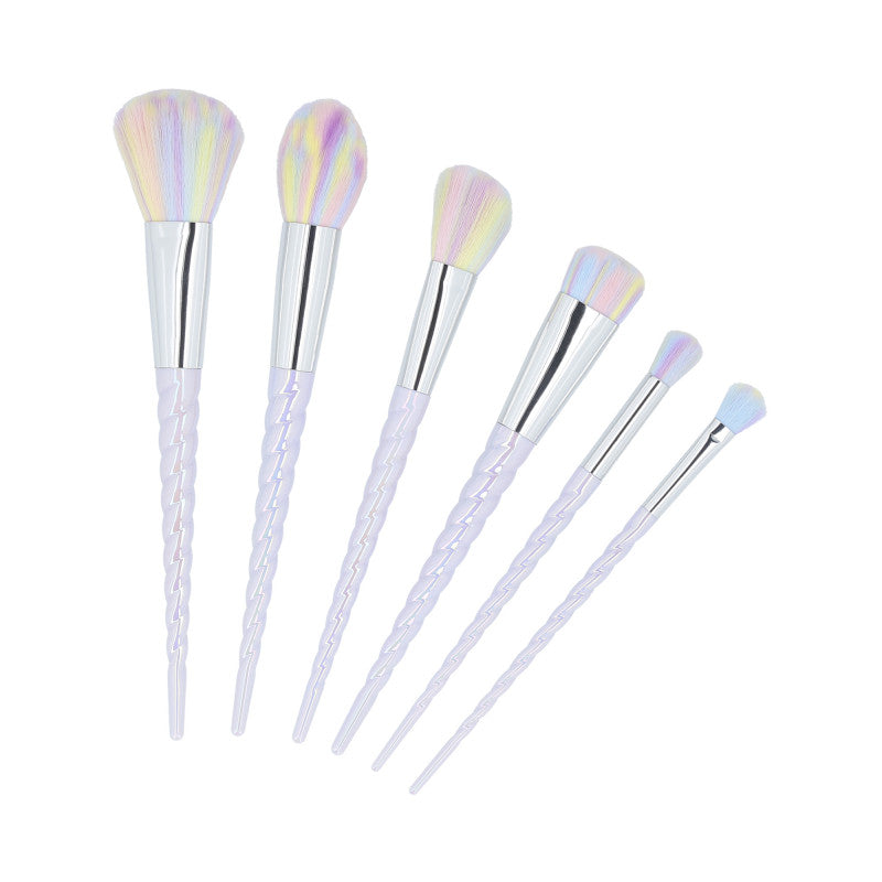 MIMO Set de 6 Pinceaux de Maquillage, Licorne, Pastel #3