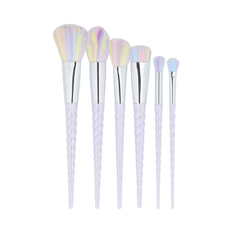 MIMO Set Pennelli Makeup 6 Pezzi, Unicorn, Colori Pastello