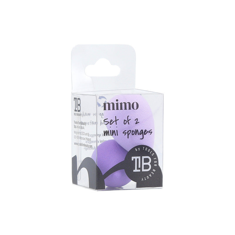 MIMO Sada dvou houbiček na make-up, Raindrop Mini, Purple #3