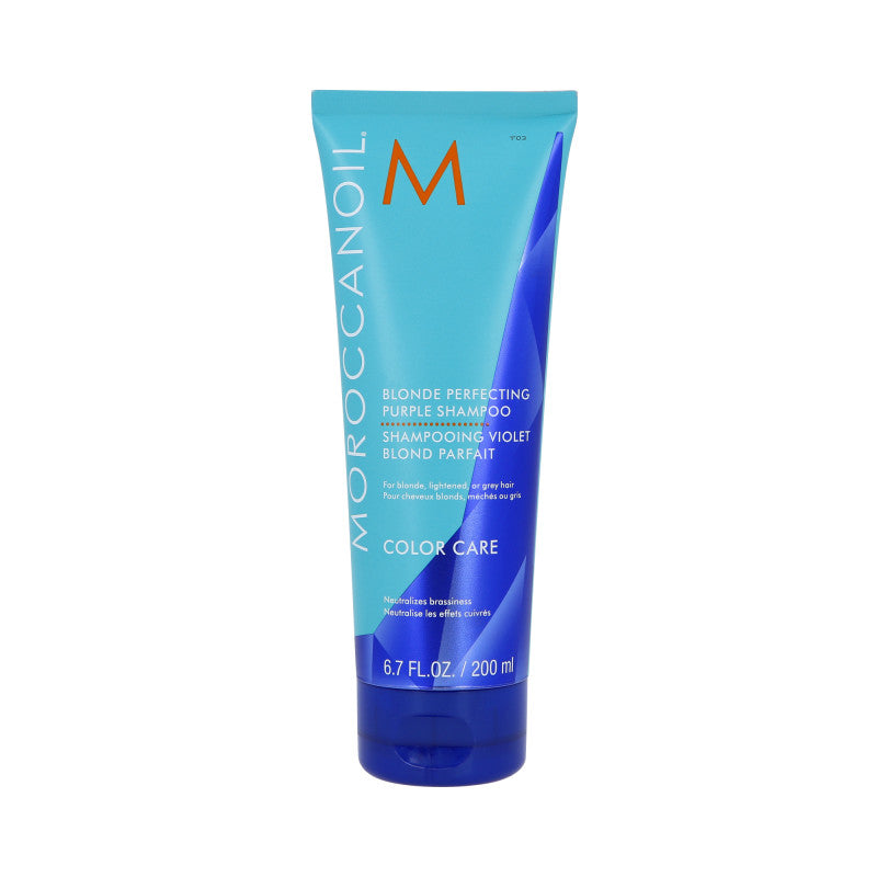 MOROCCANOIL COLOR CARE Fialový šampon pro blond a zesvětlené vlasy 200 ml