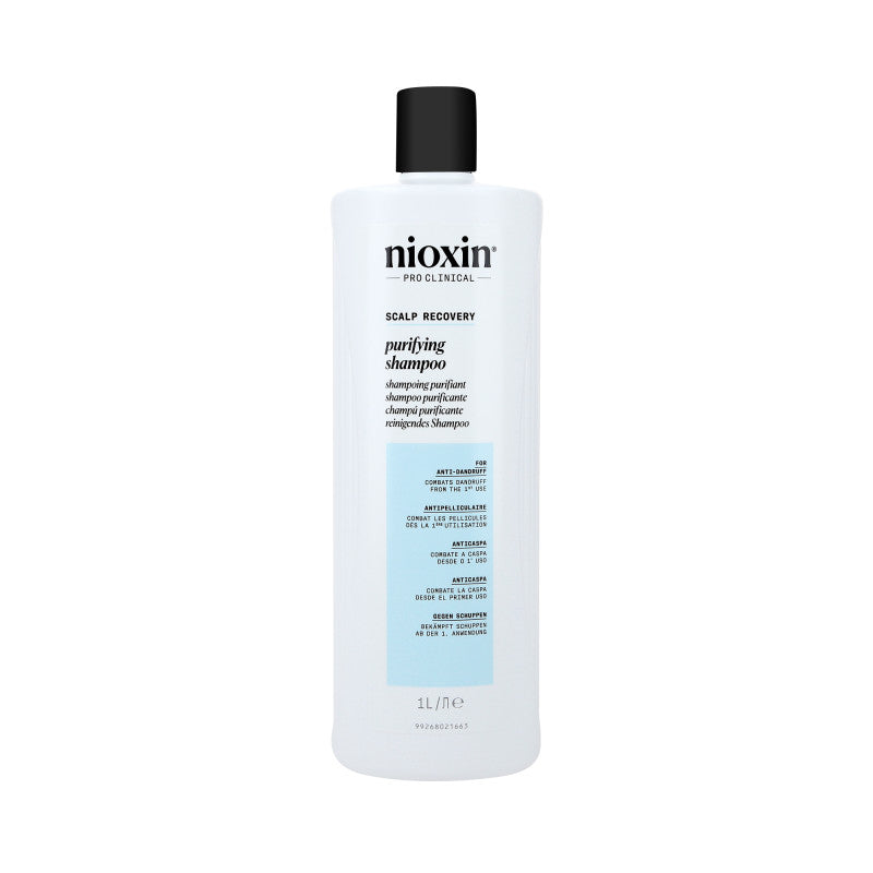 NIOXIN PRO CLINICAL SCALP RECOVERY Léčivý šampon proti lupům 1000 ml