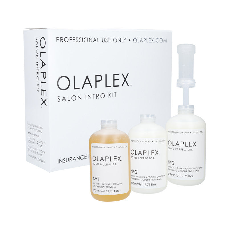 OLAPLEX Salon Intro Kit Set pro profesionální regeneraci vlasů č.1 525 ml + 2x č.2 525 ml