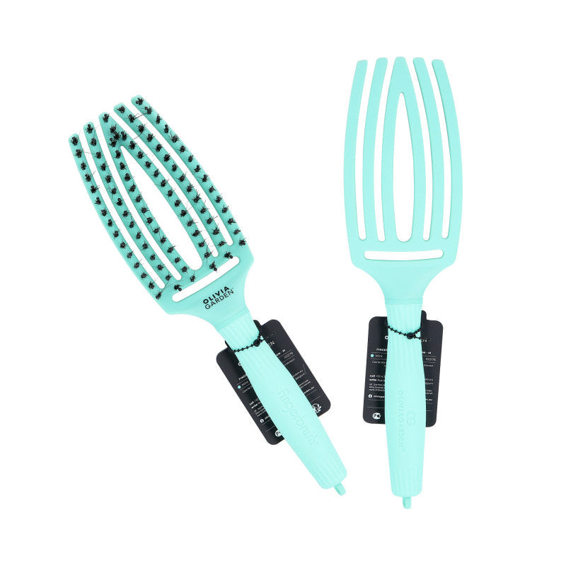 OLIVIA GARDEN FINGERBRUSH Spazzola per capelli Combo Mint M