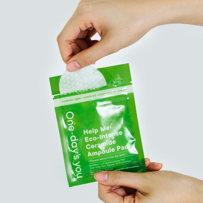 ONE-DAY’S YOU HELP ME ECO-INTENSE Nawilżające płatki z ceramidami 18 ml (10 szt.) #2