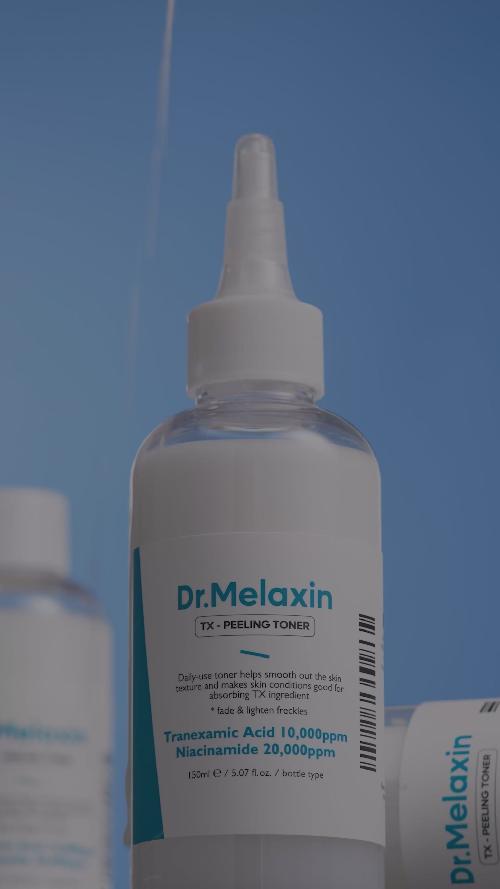 DR.MELAXIN TX-PEELING TONER Mléčné exfoliační tonikum s kyselinou tranexamovou 150ml #4