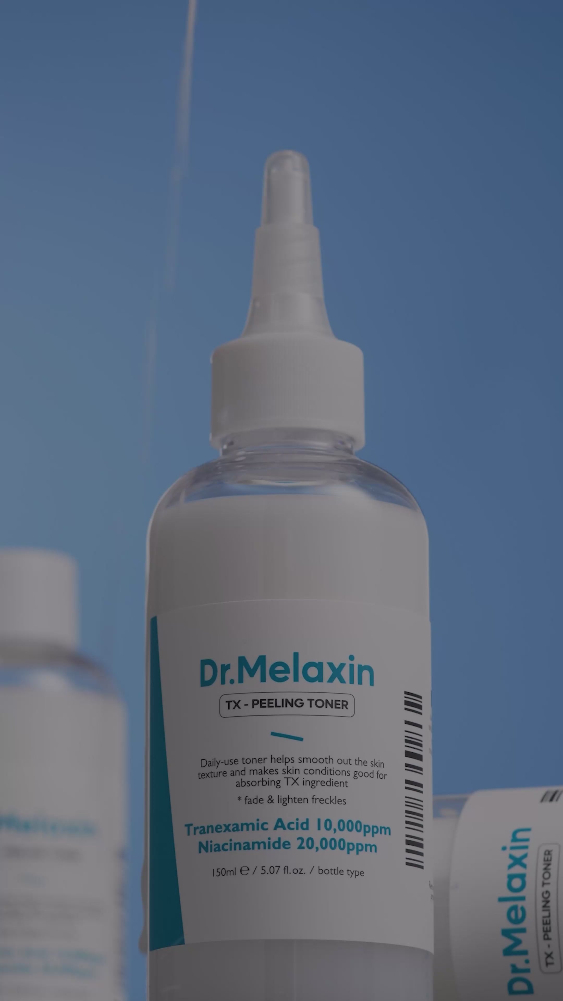 DR.MELAXIN TX-PEELING TONER Mléčné exfoliační tonikum s kyselinou tranexamovou 150ml #4