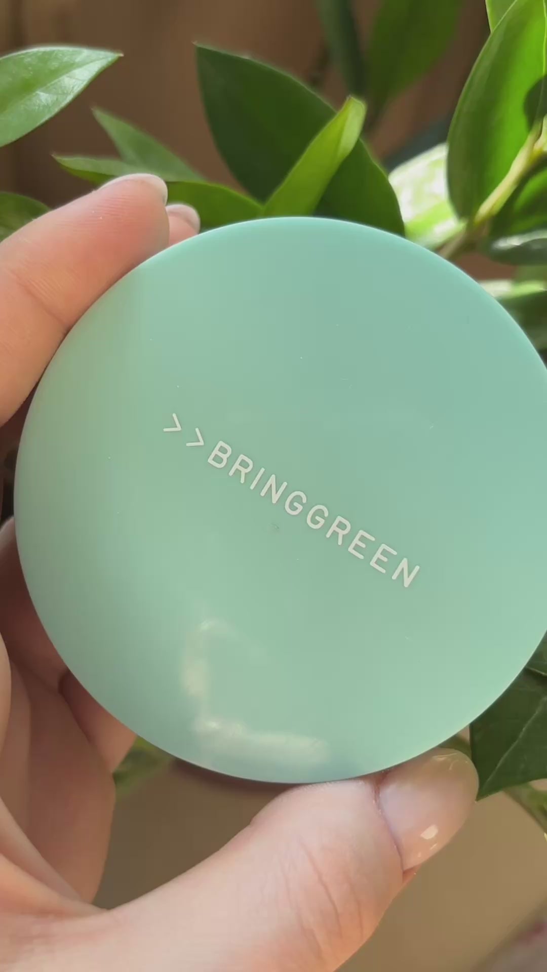 BRINGGREEN Tea Tree Cica Tone-up Sun Cushion SPF50 PA++++ – Mineralny cushion przeciwsłoneczny z efektem tone-up 15 g #4