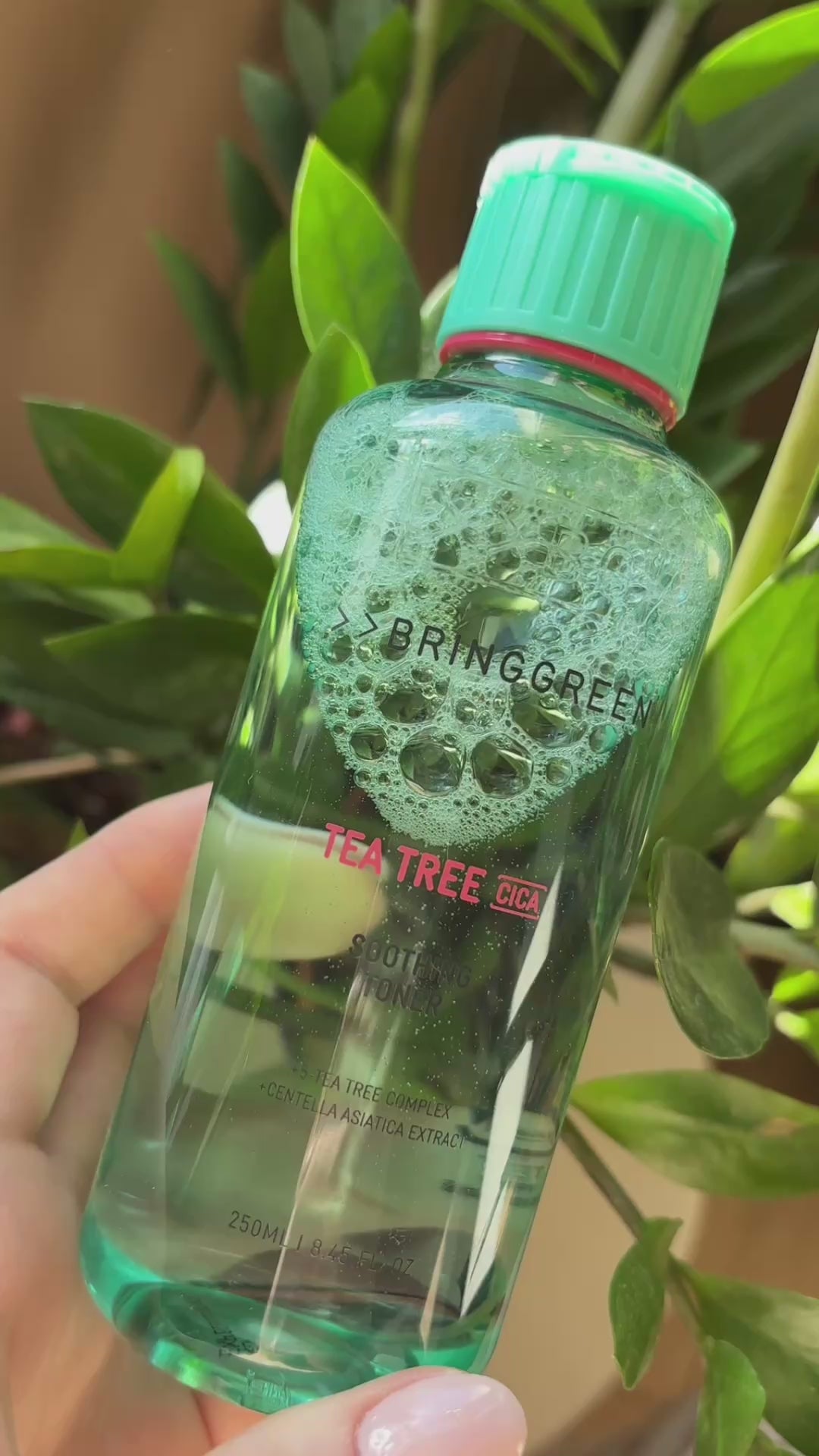 BRINGGREEN Tea Tree Cica Soothing Toner – Kojący tonik do twarzy z drzewem herbacianym i cica 250 ml #4