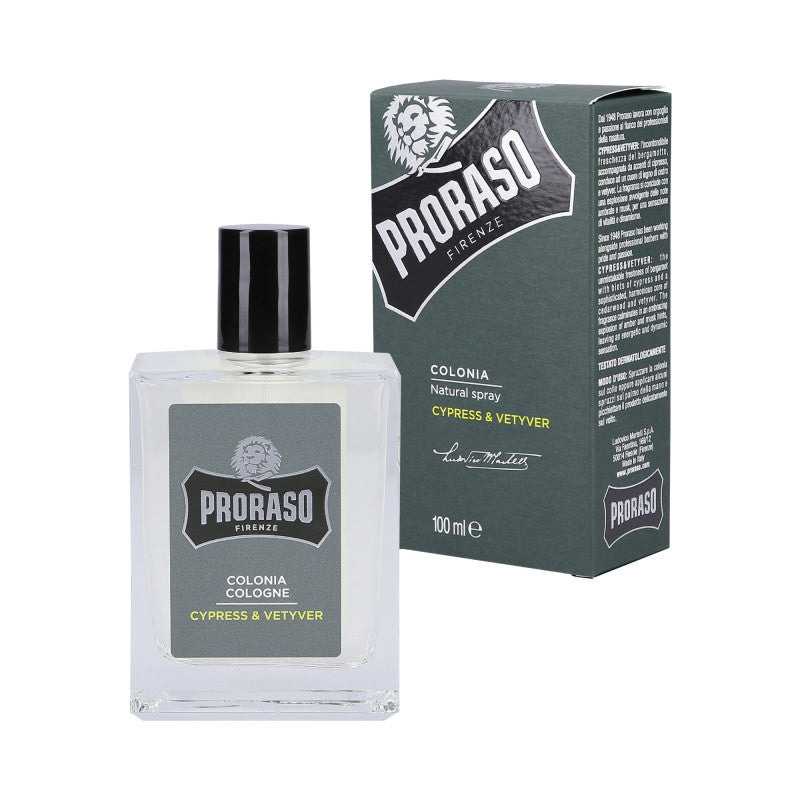 PRORASO CYPRES&VETYVER kolínská voda 100ml