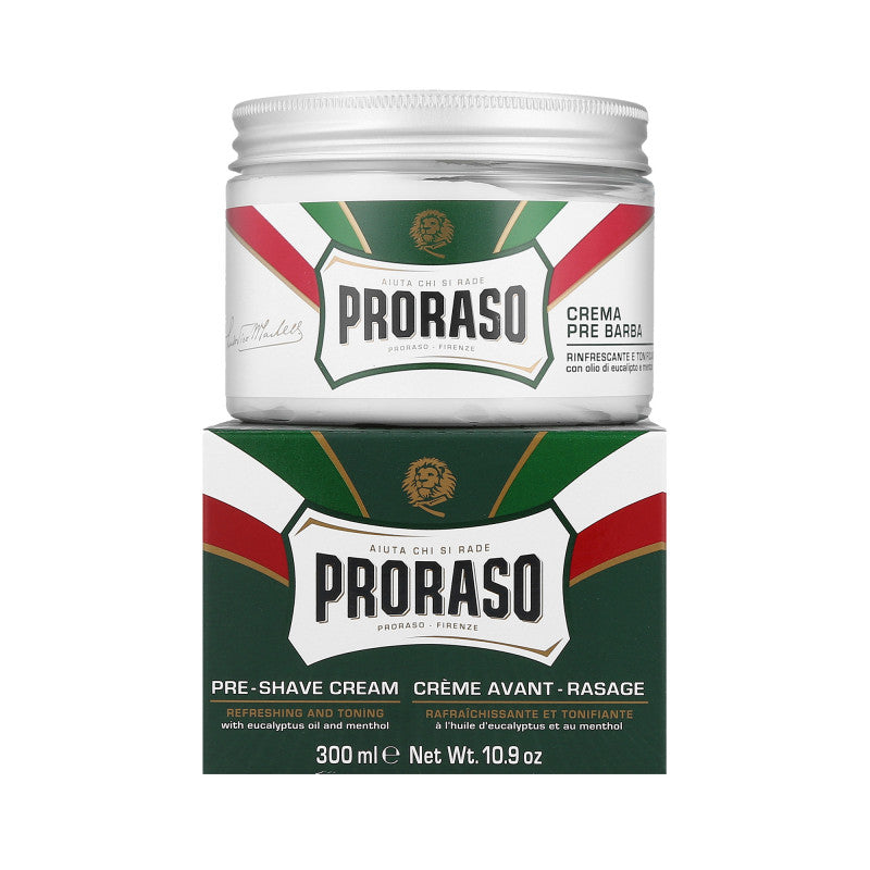 PRORASO GREEN Krem przed goleniem zmiękczająco - łagodzący do skóry normalnej 300 ml