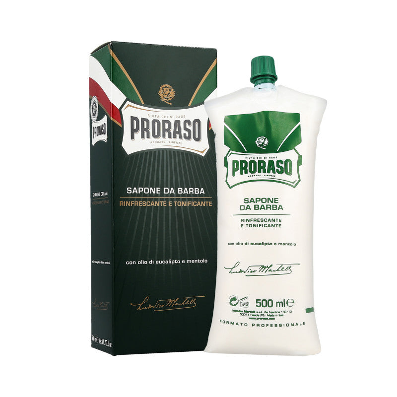 PRORASO GREEN Mýdlo na holení pro normální pleť 500 ml