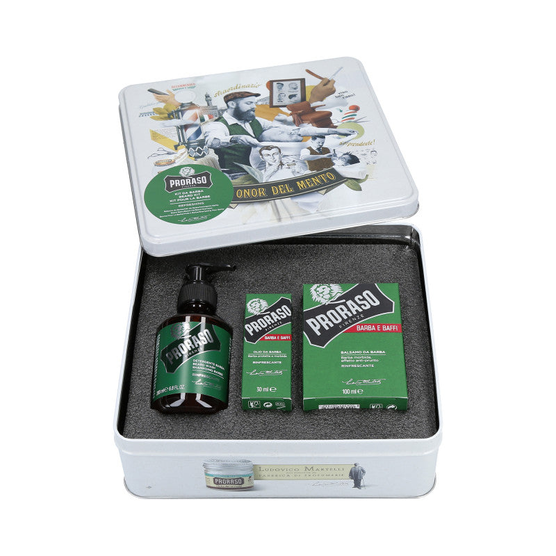 PRORASO GREEN Sada kosmetiky pro péči o vousy #2