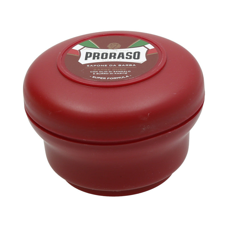 PRORASO RED Odżywcze mydło do golenia 150 ml