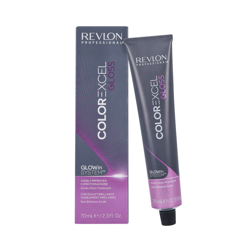 REVLON PROFESSIONAL COLOR EXCEL GLOSS Cremiges ammoniakfreies Haarfärbemittel 70 ml