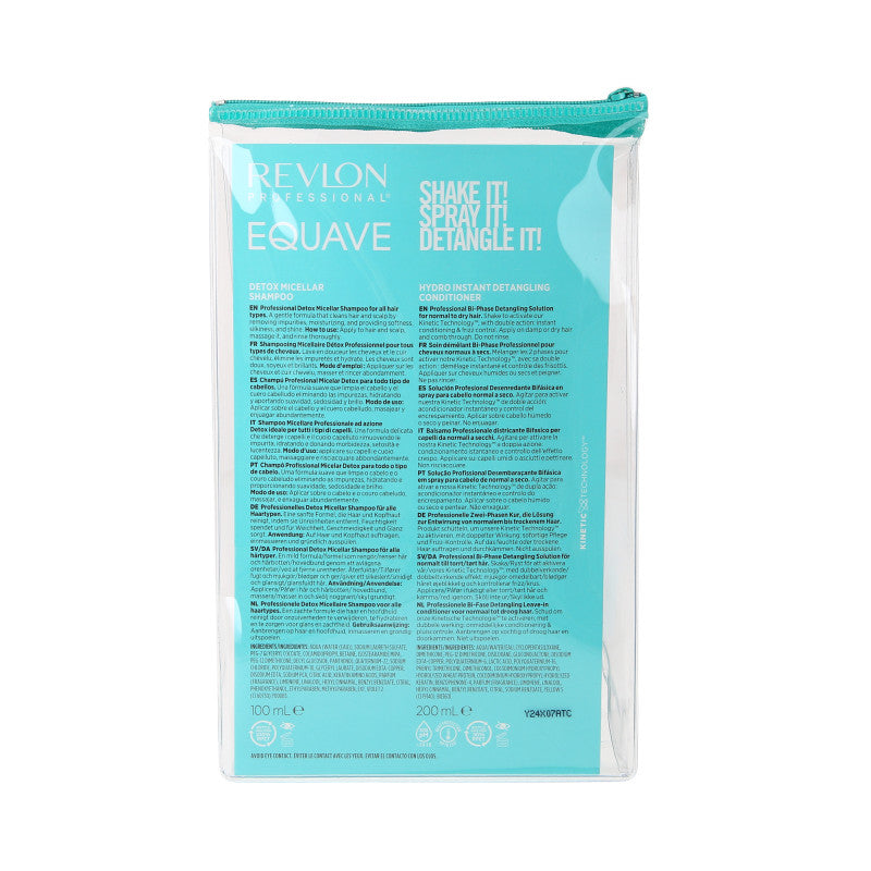 REVLON PROFESSIONAL EQUAVE HYDRO Coffret shampoing micellaire 100 ml + après-shampoing biphasé 200 ml #2