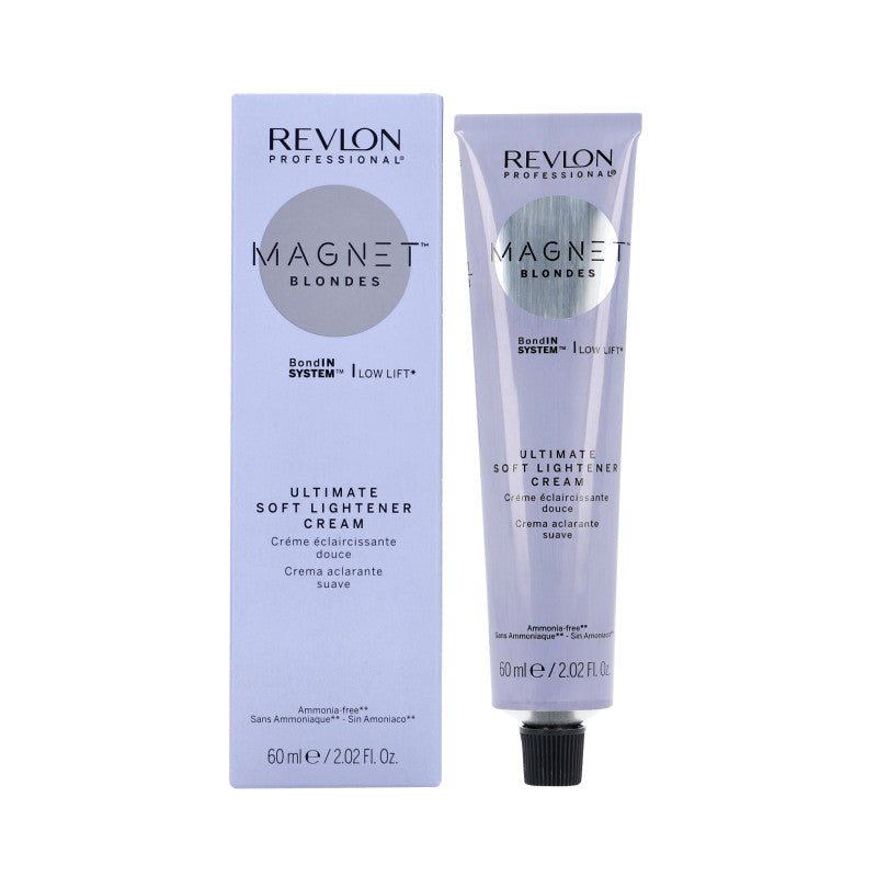 REVLON PROFESSIONAL MAGNET BLONDES Přípravek účinně odbarvuje (zesvětluje) vlasy, odstraňuje z nich tmavý pigment 60ml