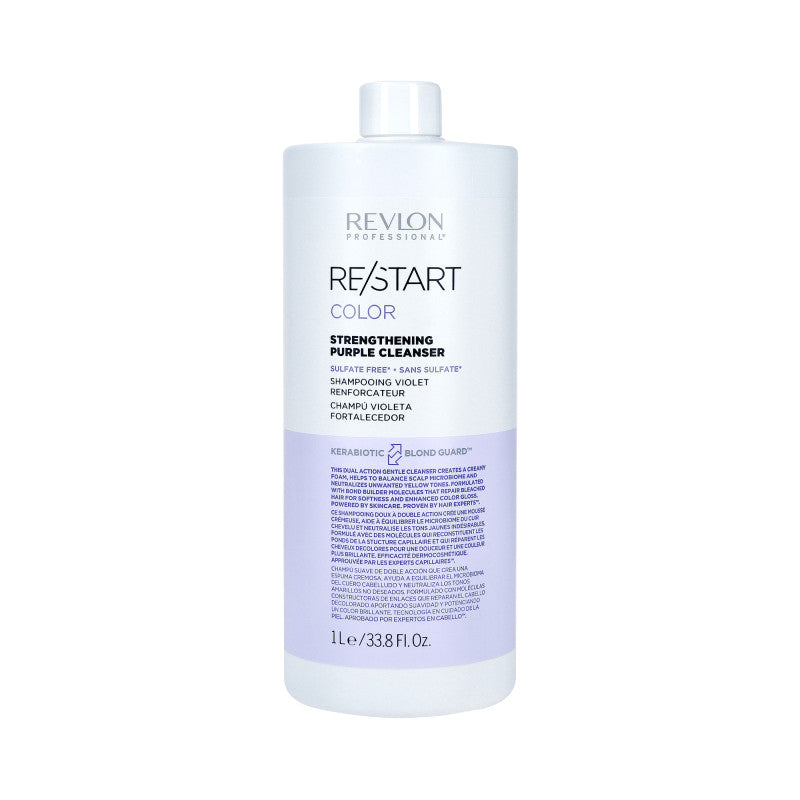REVLON RE/START COLOR PURPLE Posilující šampon pro blond vlasy 1000 ml