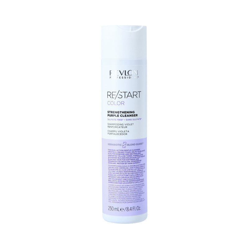 REVLON RE/START COLOR PURPLE Wzmacniający szampon do włosów blond 250 ml