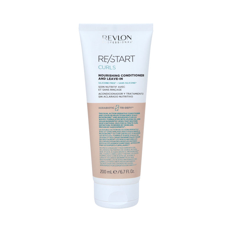 REVLON RE/START CURLS Hydratační vyživuje vlasy s dvojím účinkem 200 ml