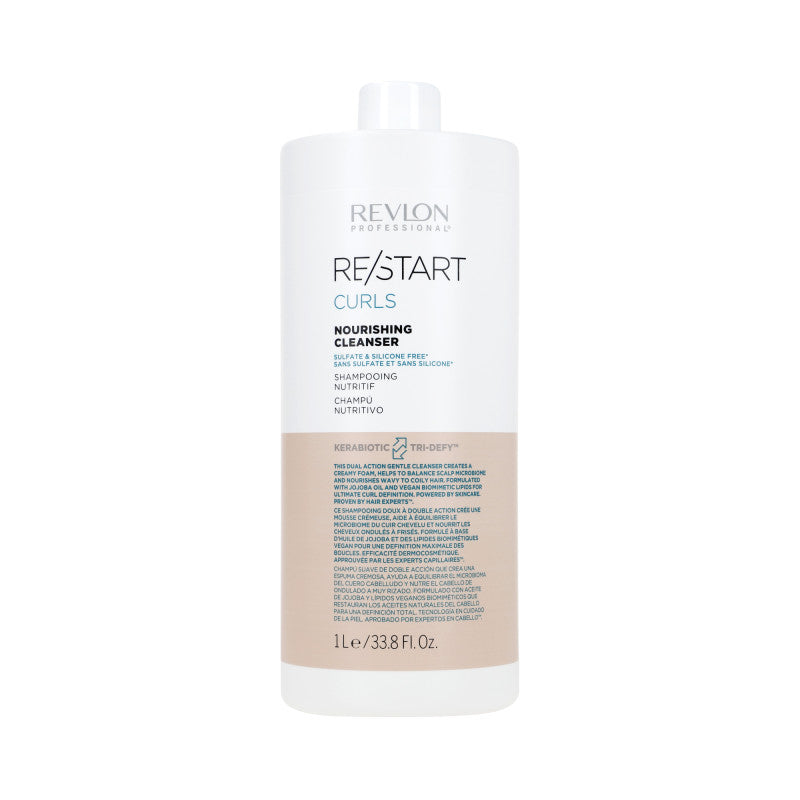 REVLON RE/START CURLS Hydratační šampon pro kudrnaté vlasy 1000 ml