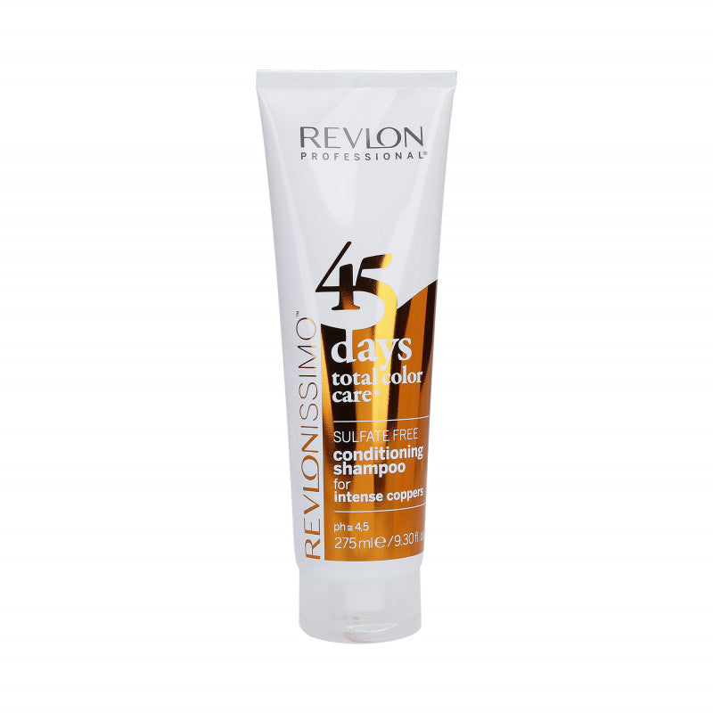 REVLON REVLONISSIMO 45 DAYS Intense Coppers Color udržující šampon a kondicionér 275 ml