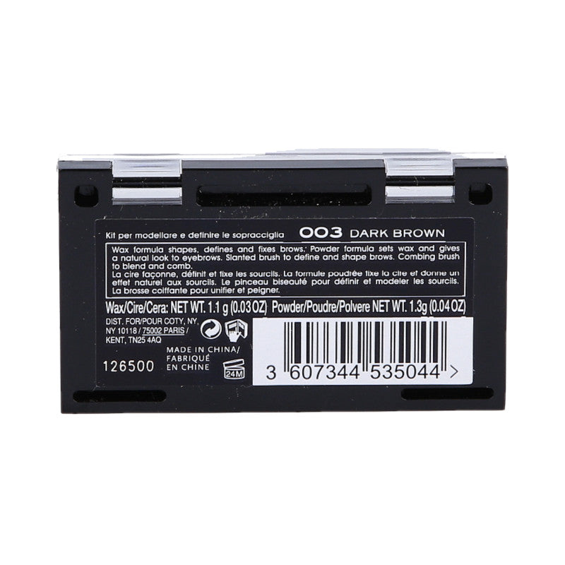 RIMMEL BROW THIS WAY Zestaw do konturowania brwi 003 #2