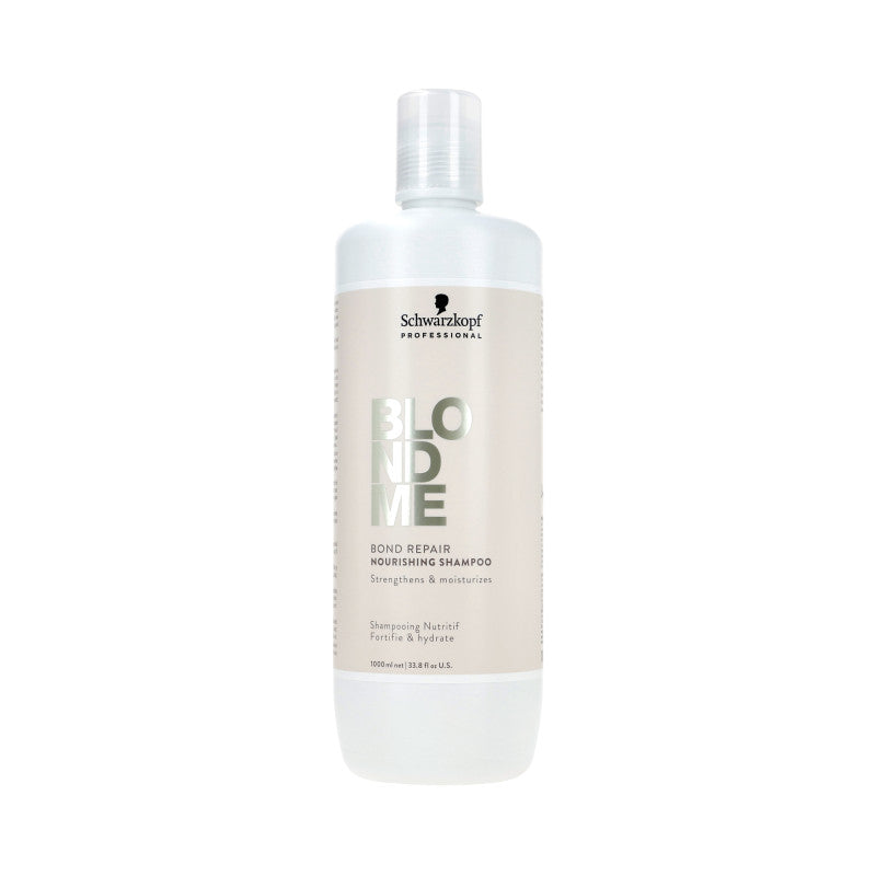 SCHWARZKOPF BLONDME BOND REPAIR NOURISHING Łagodny szampon do włosów suchych 1000 ml