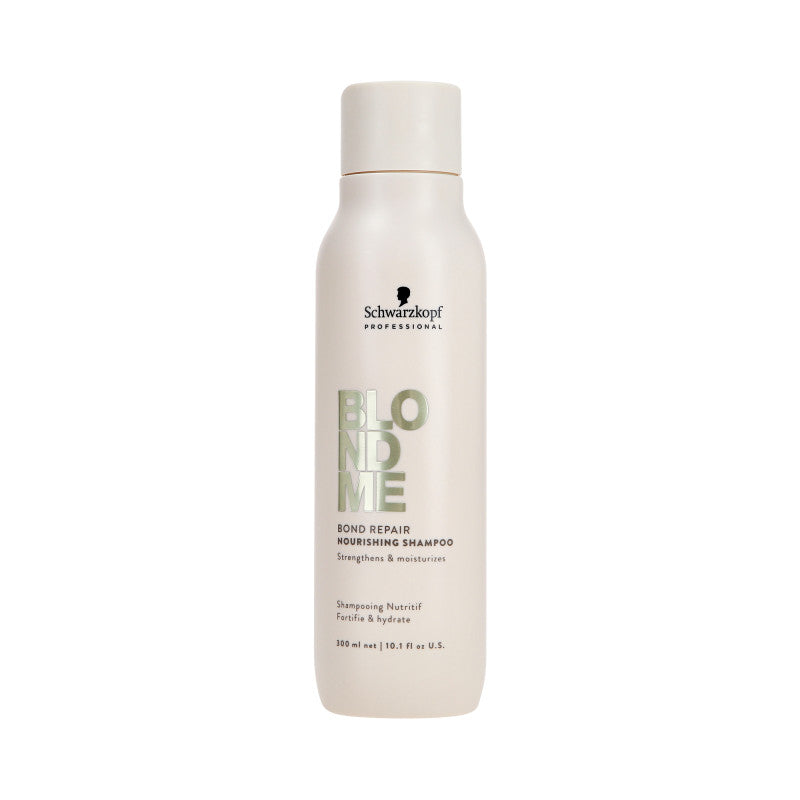 SCHWARZKOPF BLONDME BOND REPAIR NOURISHING Łagodny szampon do włosów suchych 300 ml