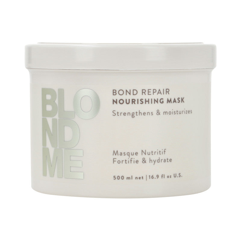 SCHWARZKOPF BLONDME BOND REPAIR NOURISHING Wzmacniająca maska do włosów blond 500 ml