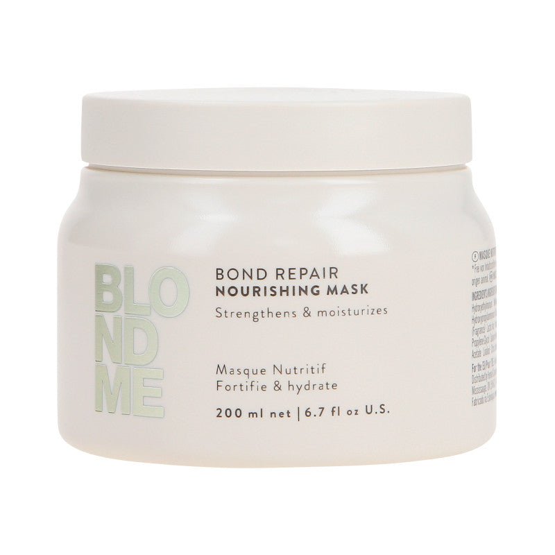 SCHWARZKOPF BLONDME BOND REPAIR NOURISHING Wzmacniająca maska do włosów suchych i zniszczonych 200 ml