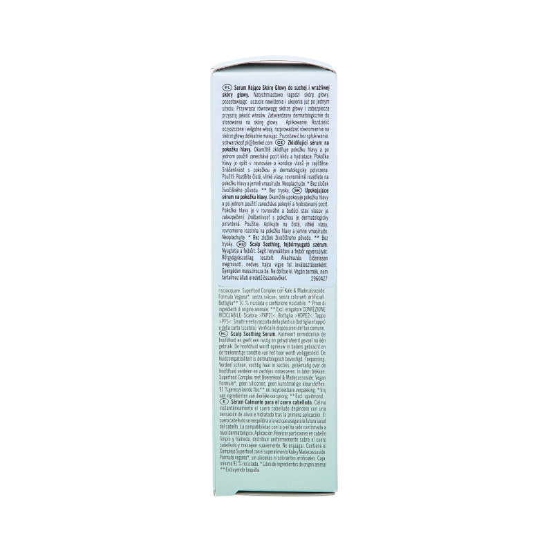 SCHWARZKOPF BONACURE SCALP Siero lenitivo per cuoio capelluto sensibile e secco 100 ml #4