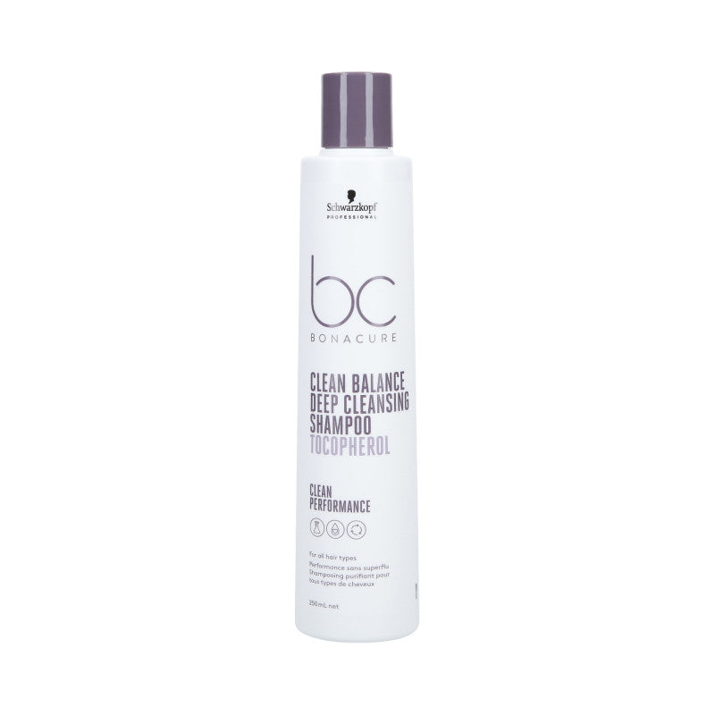 SCHWARZKOPF PROFESSIONAL BC CLEAN BALANCE DEEP CLEAN Čisticí šampon na vlasy 250 ml