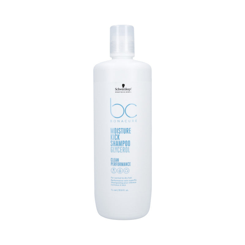 SCHWARZKOPF PROFESSIONAL BC MOISTURE KICK Szampon nawilżający włosy 1000 ml