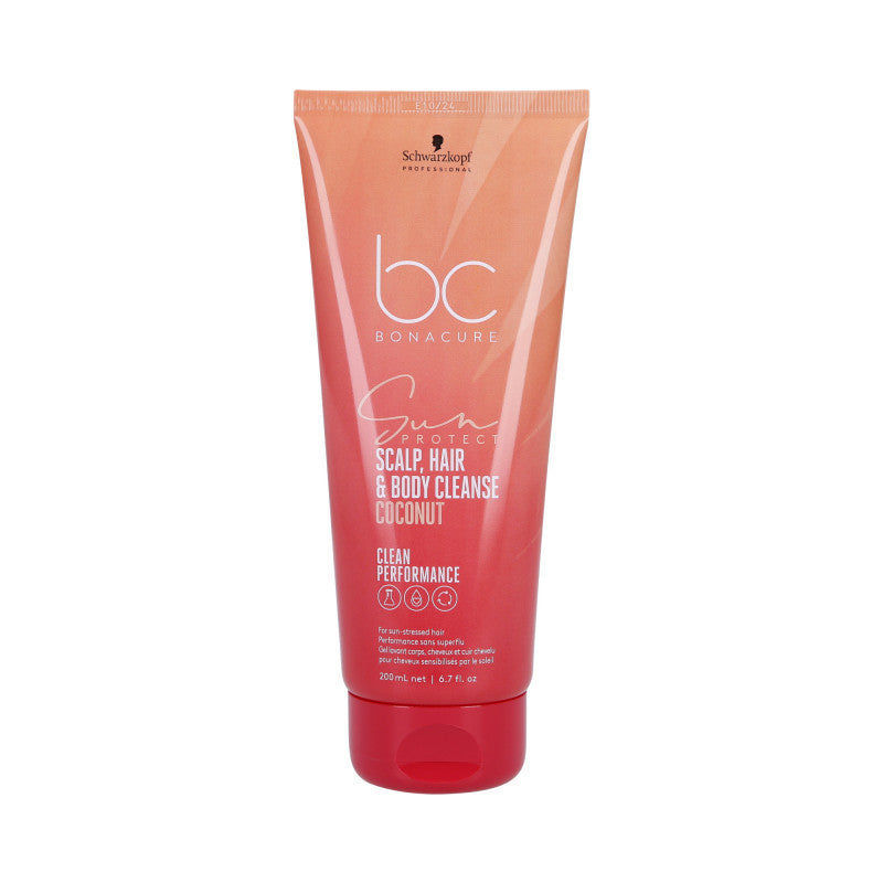 SCHWARZKOPF PROFESSIONAL BC SUN PROTECT 3in1 Haar- und Körpershampoo 200ml