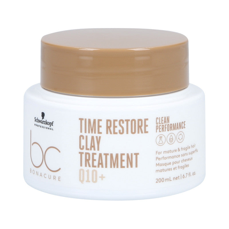 SCHWARZKOPF PROFESSIONAL BC TIME RESTORE Jílová maska ​​pro zralé vlasy 200 ml